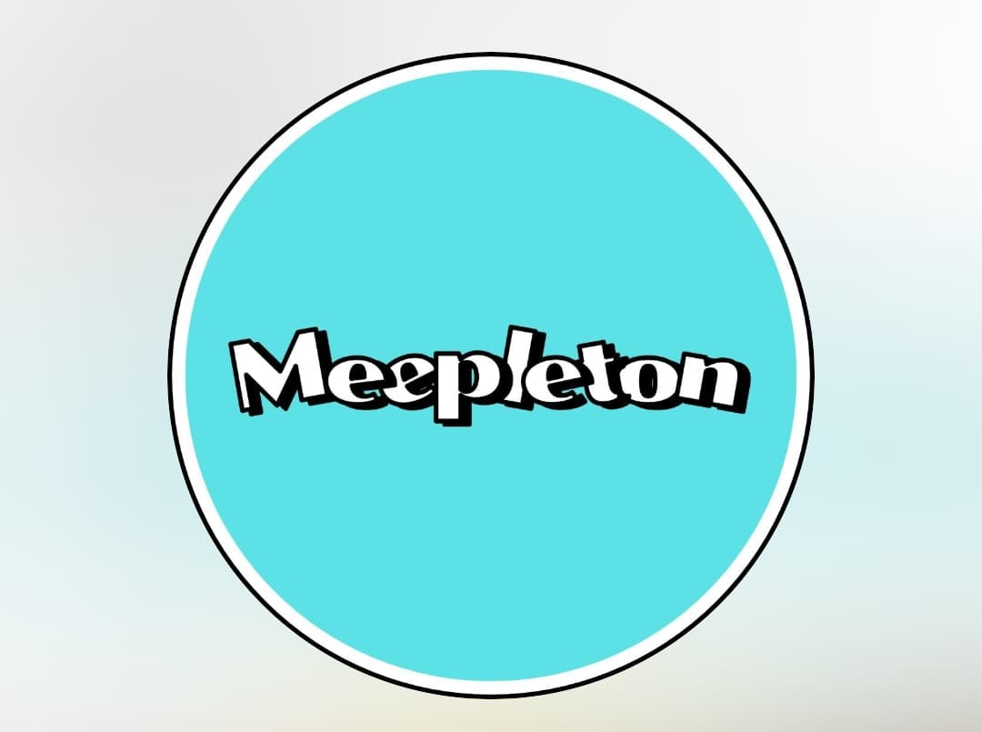 Meepleton Board Game Cafe logo
